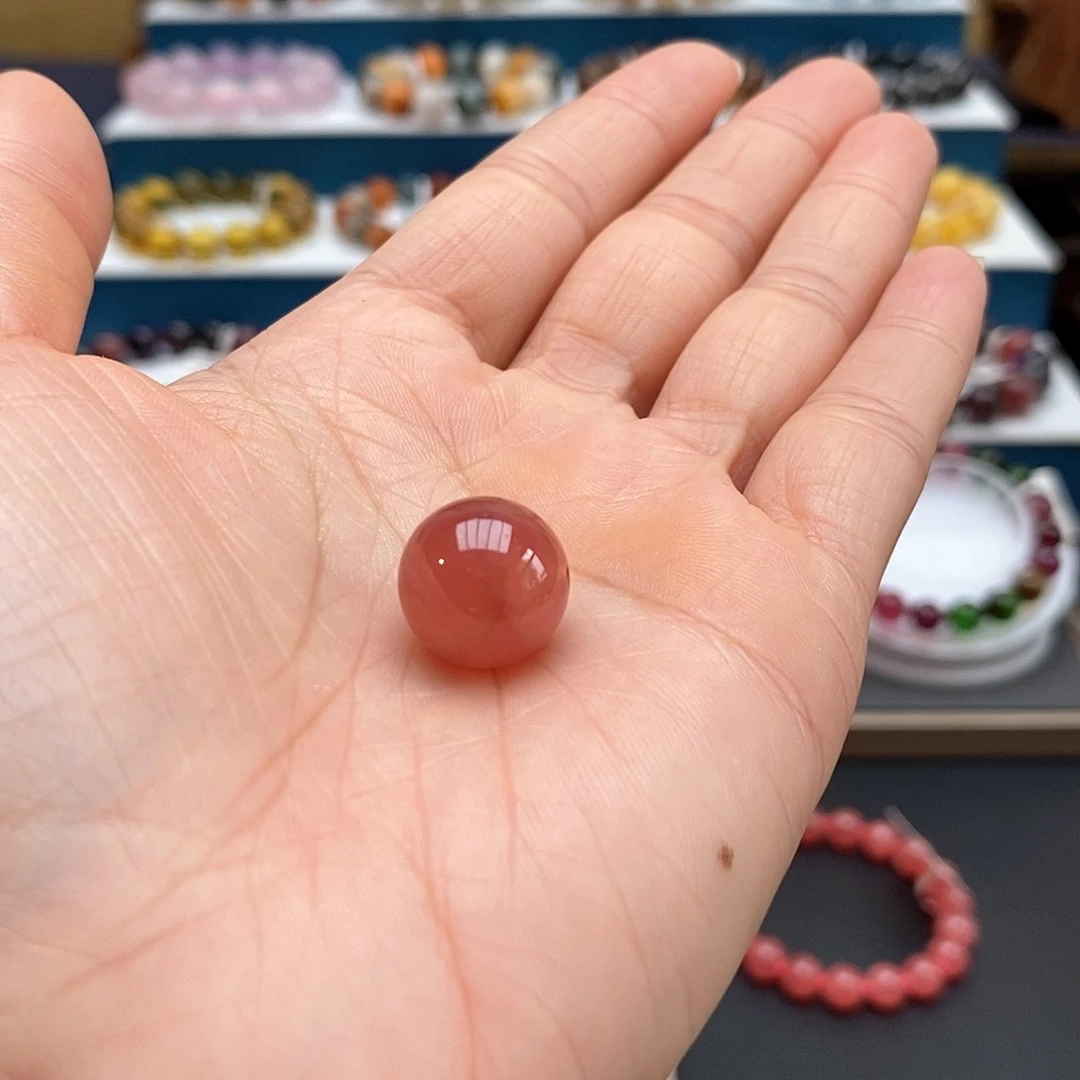 未镶嵌菱锰矿（红纹石）吊坠(不含链)