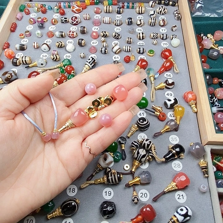 A***～玛瑙/玉髓未镶嵌饰品