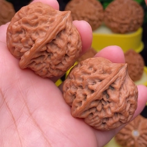把件文玩核桃太行龙纹38全品