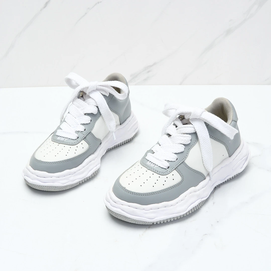 全新未使用 MIHARA YASUHIRO 男士拼色溶解鞋/MYBS00093