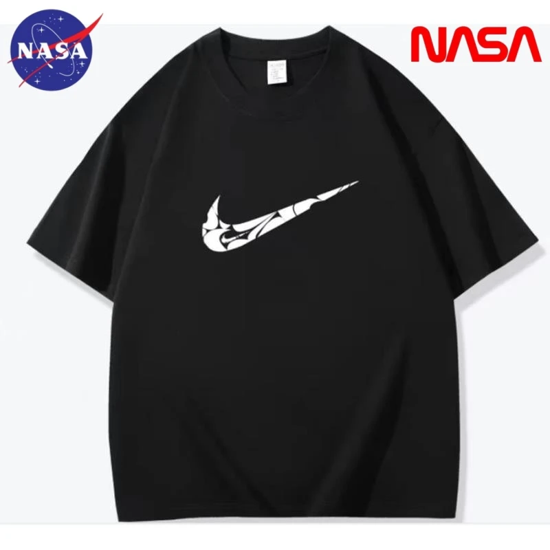 2025夏季新门店发货男女同款夏季短袖T恤男纯棉圆领-A40