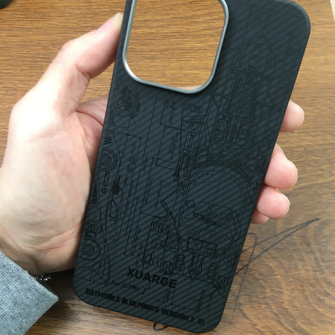 准新品 孤品15promax系列【微瑕】芳纶纤维凯夫拉手机壳