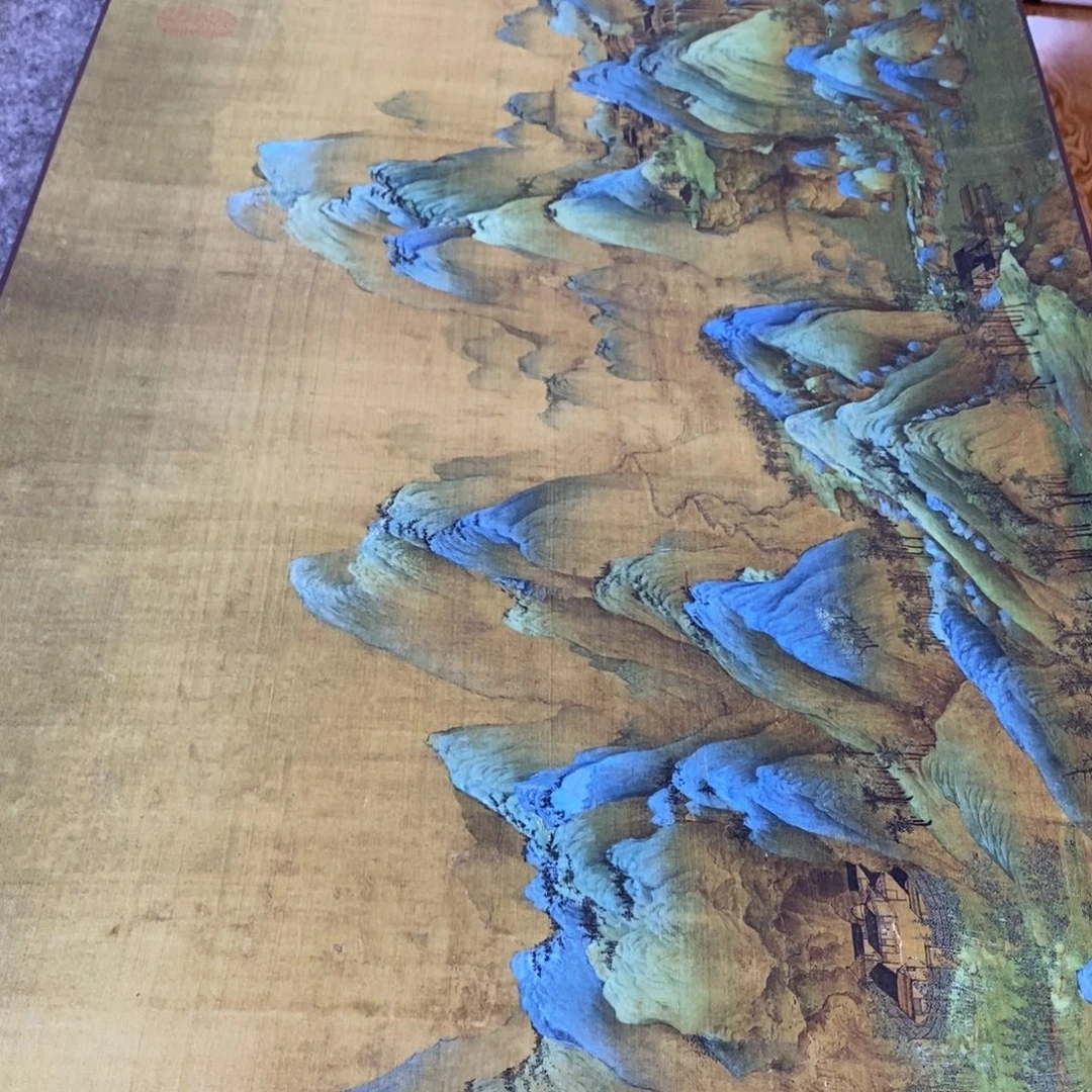 横款千里江山横幅53纸1111