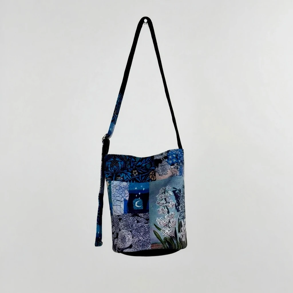 【星夏】蘑菇原创2025夏季女款百搭飘带手提单肩斜挎包