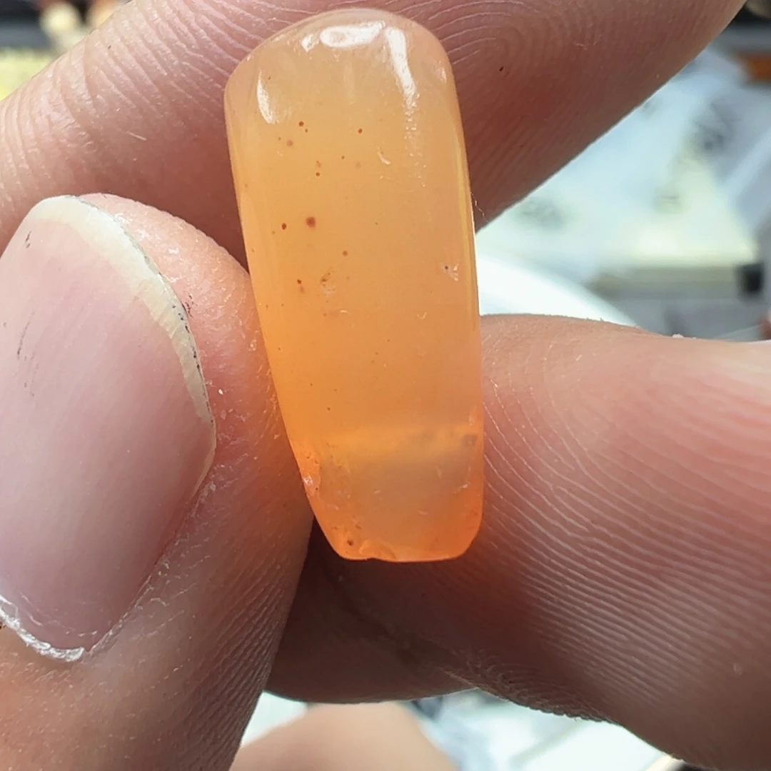 泥塑x  xy50-17   17.9×7.5带朱砂