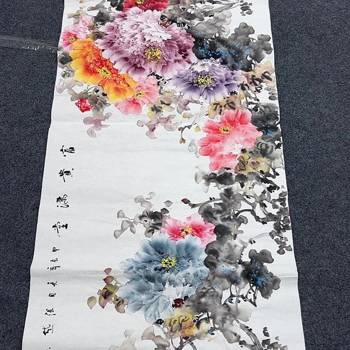 国画国画作品宣纸纯手绘