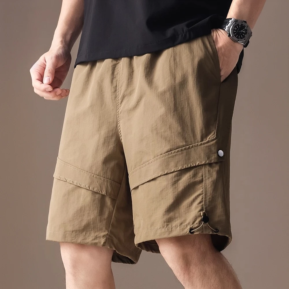 塞弗索罗温高端美式户外速干工装短裤男夏季薄款宽松凉感五分裤子