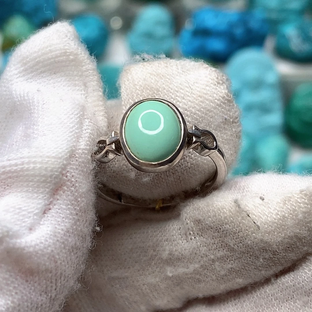 绿松石未镶嵌天然原矿 地大质检