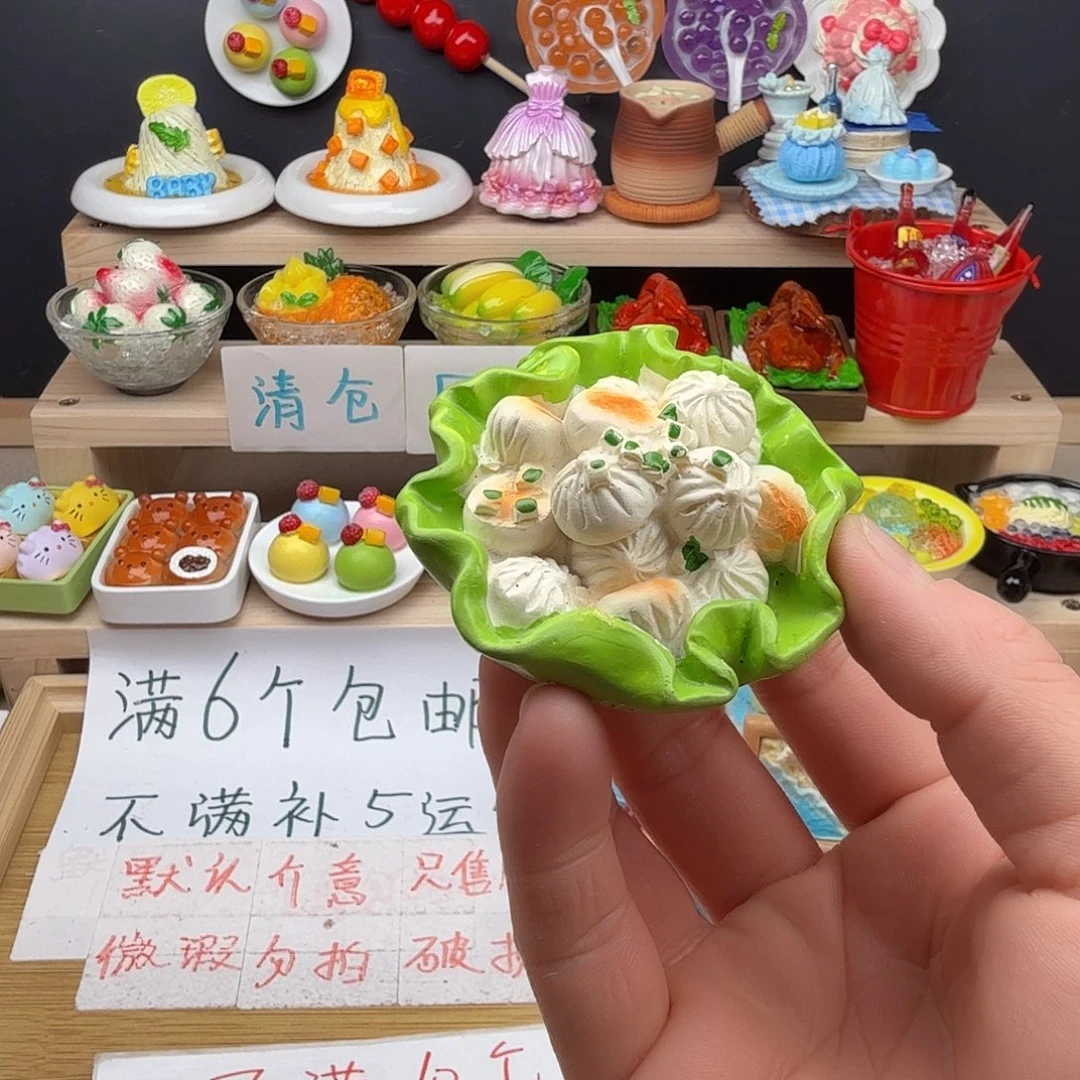 树脂食玩冰箱贴 凭开箱视频售后