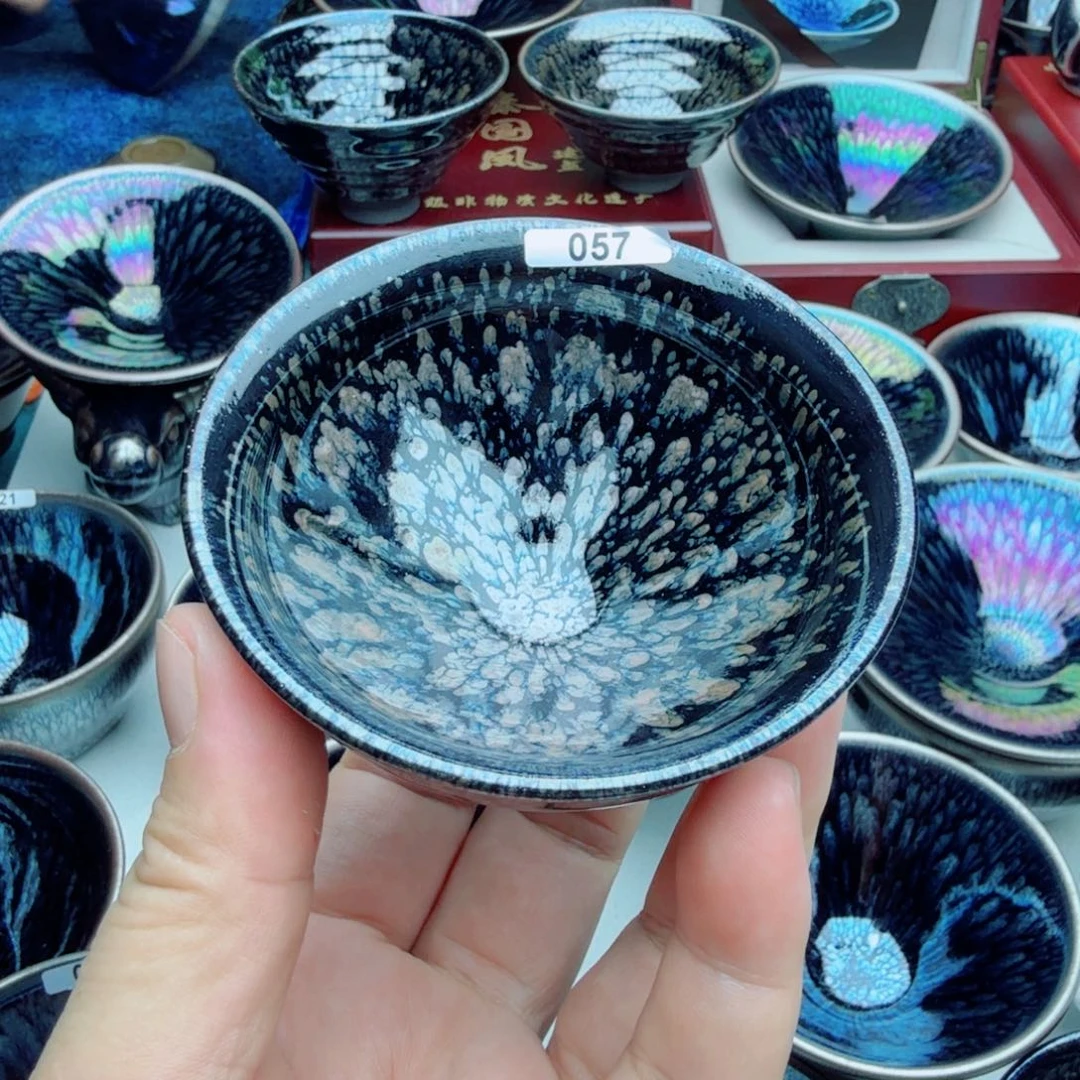 茶盏秦国凤高铁百花057
