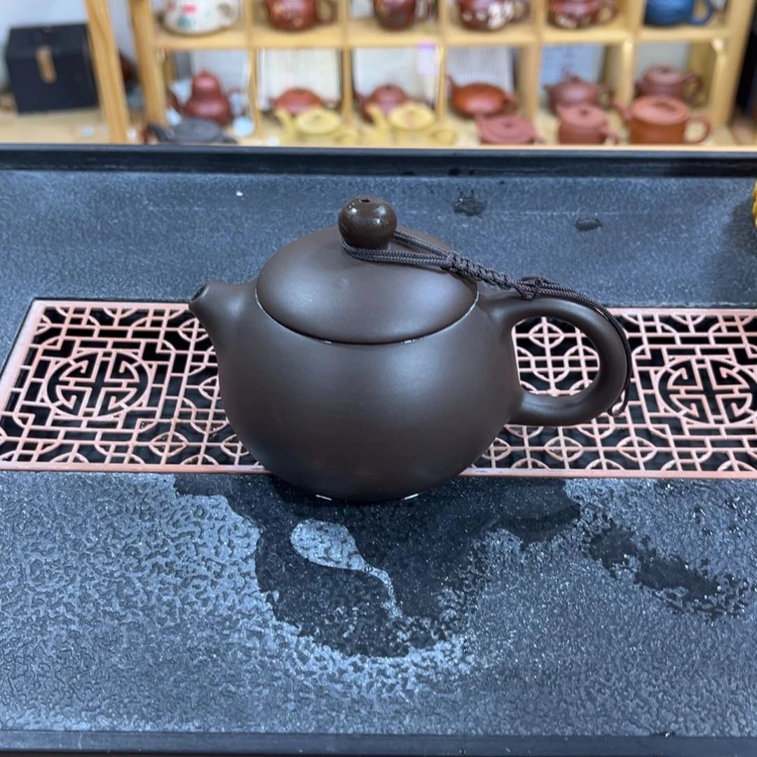 紫砂茶案小品西施西施