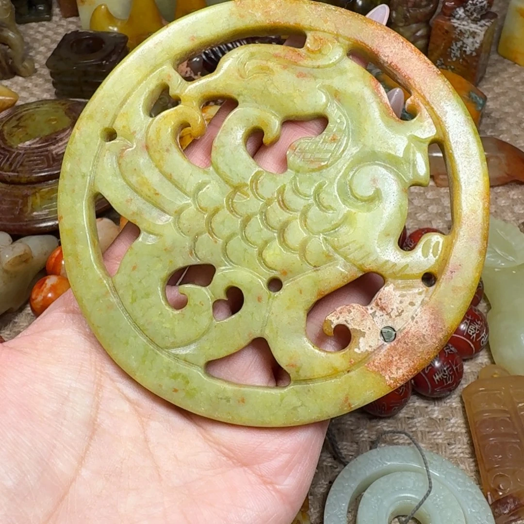 吊坠白玉菩提挂件