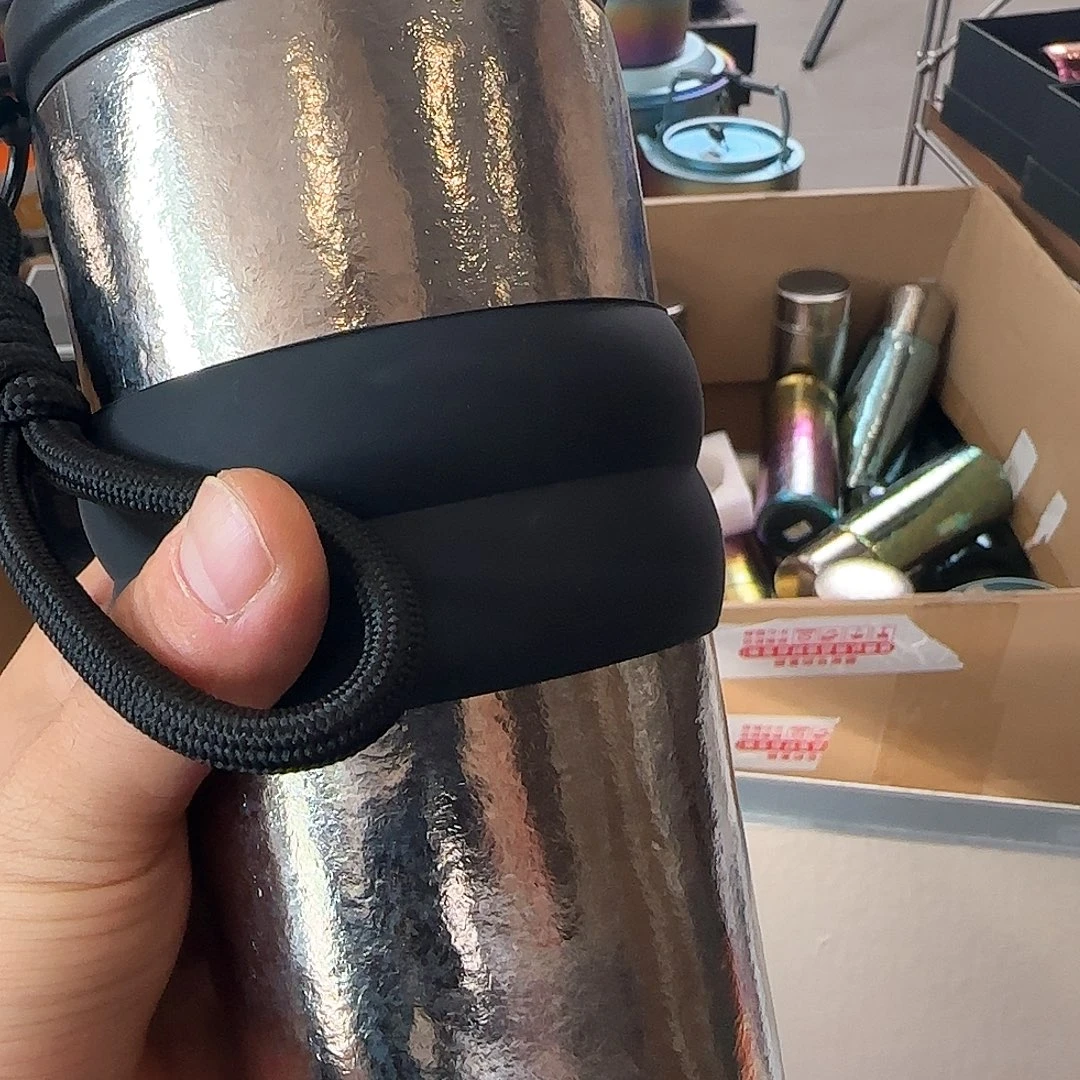 纯钛钛色吸管杯瑕疵