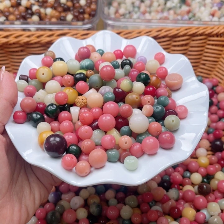 白玉菩提吊坠Z/10-12mm/500混珠瑕疵不售后