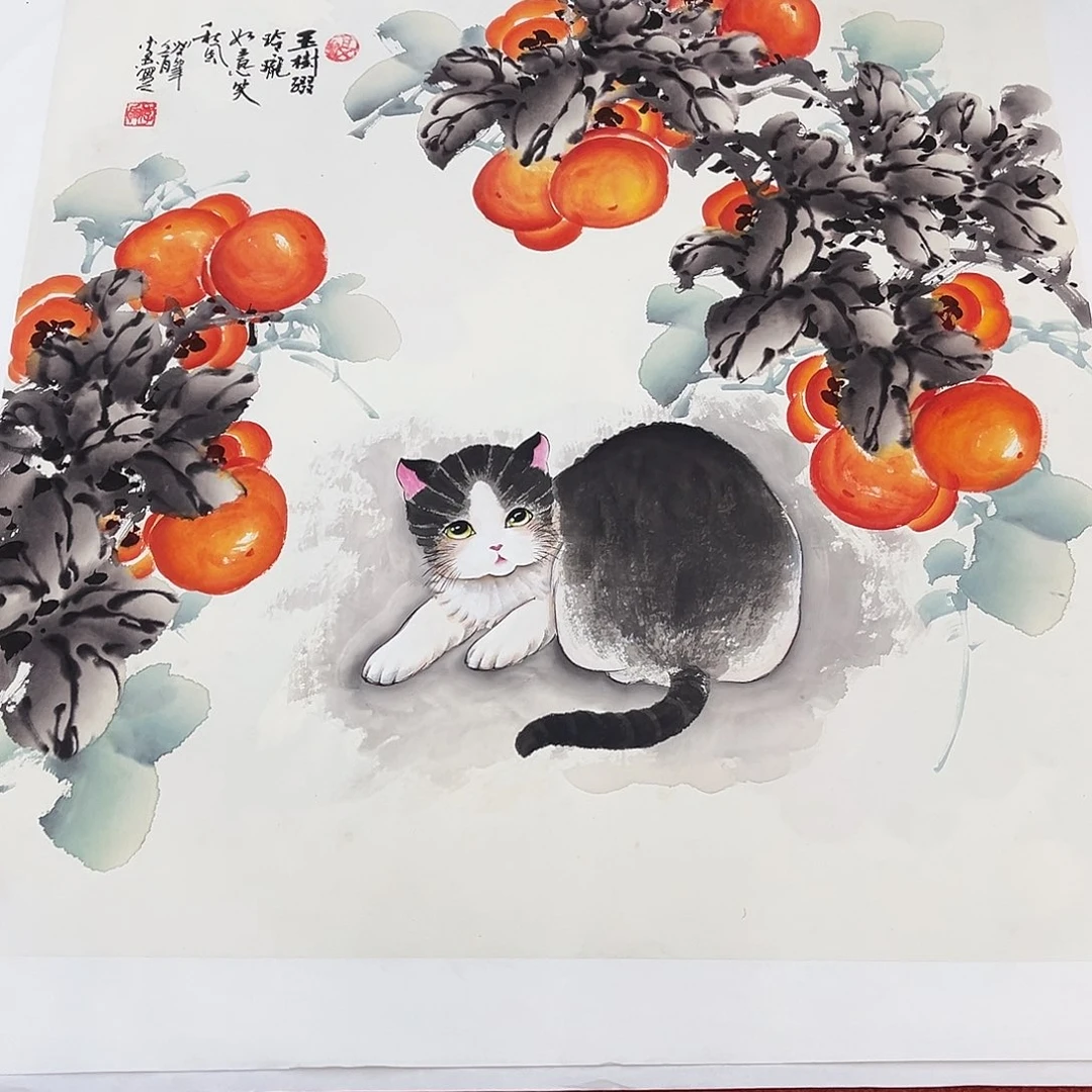 国画手绘国画作品