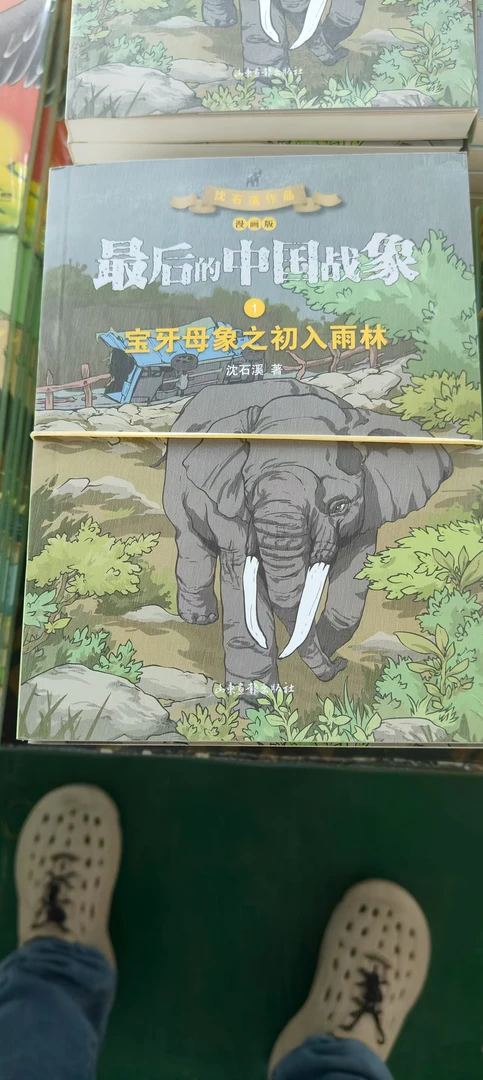 1001【尾单瑕疵】最后的中国战象第一版