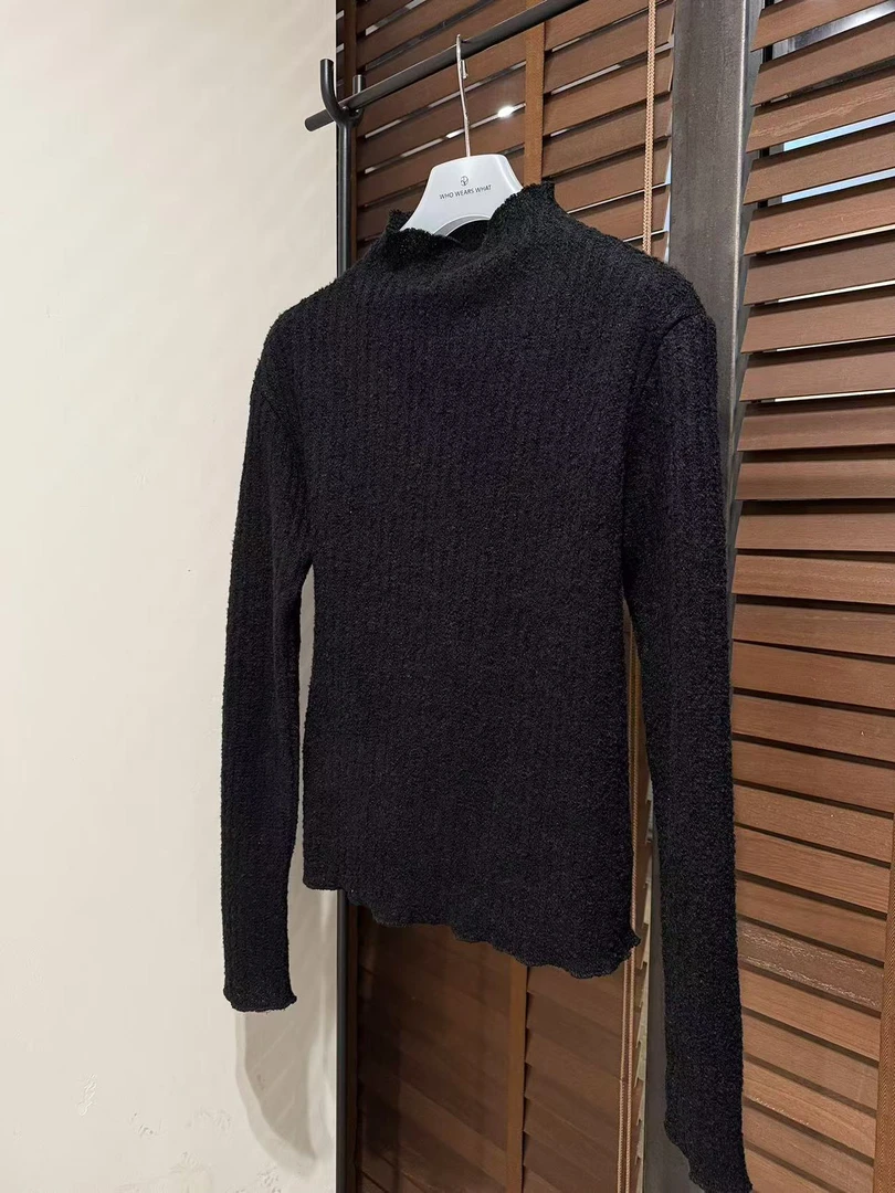 泡菜24秋冬wearable纽扣打底衫