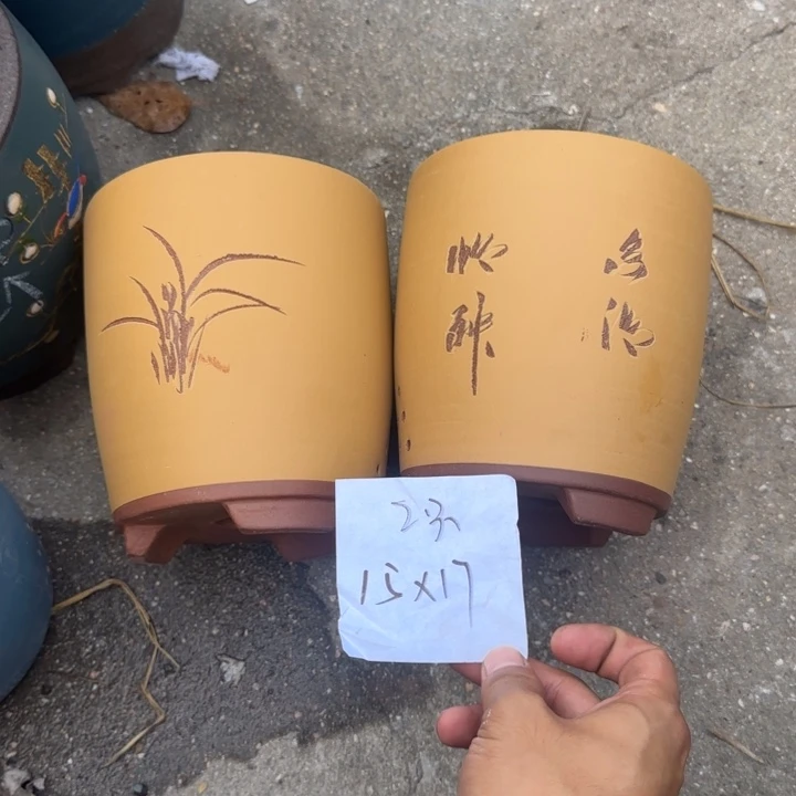 紫砂花盆特价商品