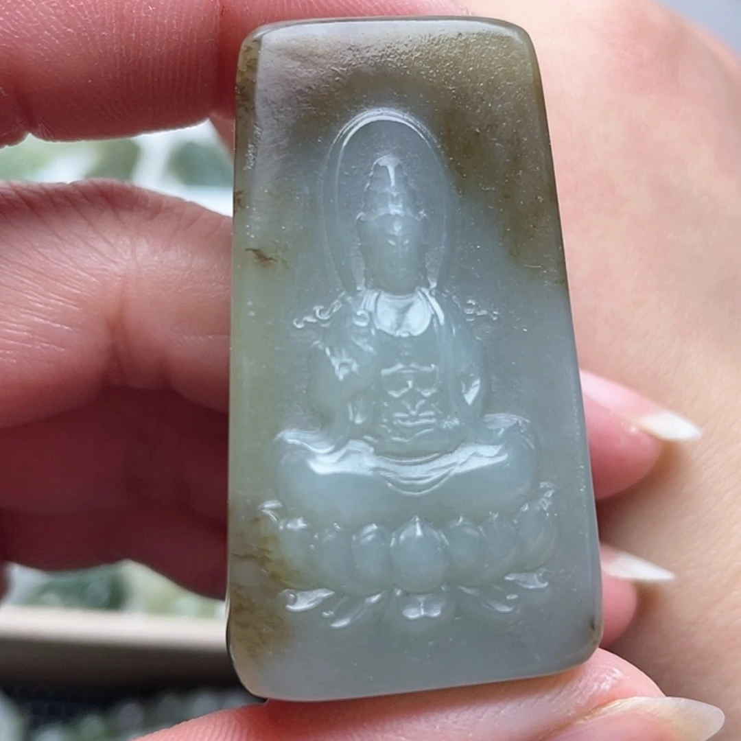 【闪购商品】和田玉颈饰未镶嵌微瑕放漏