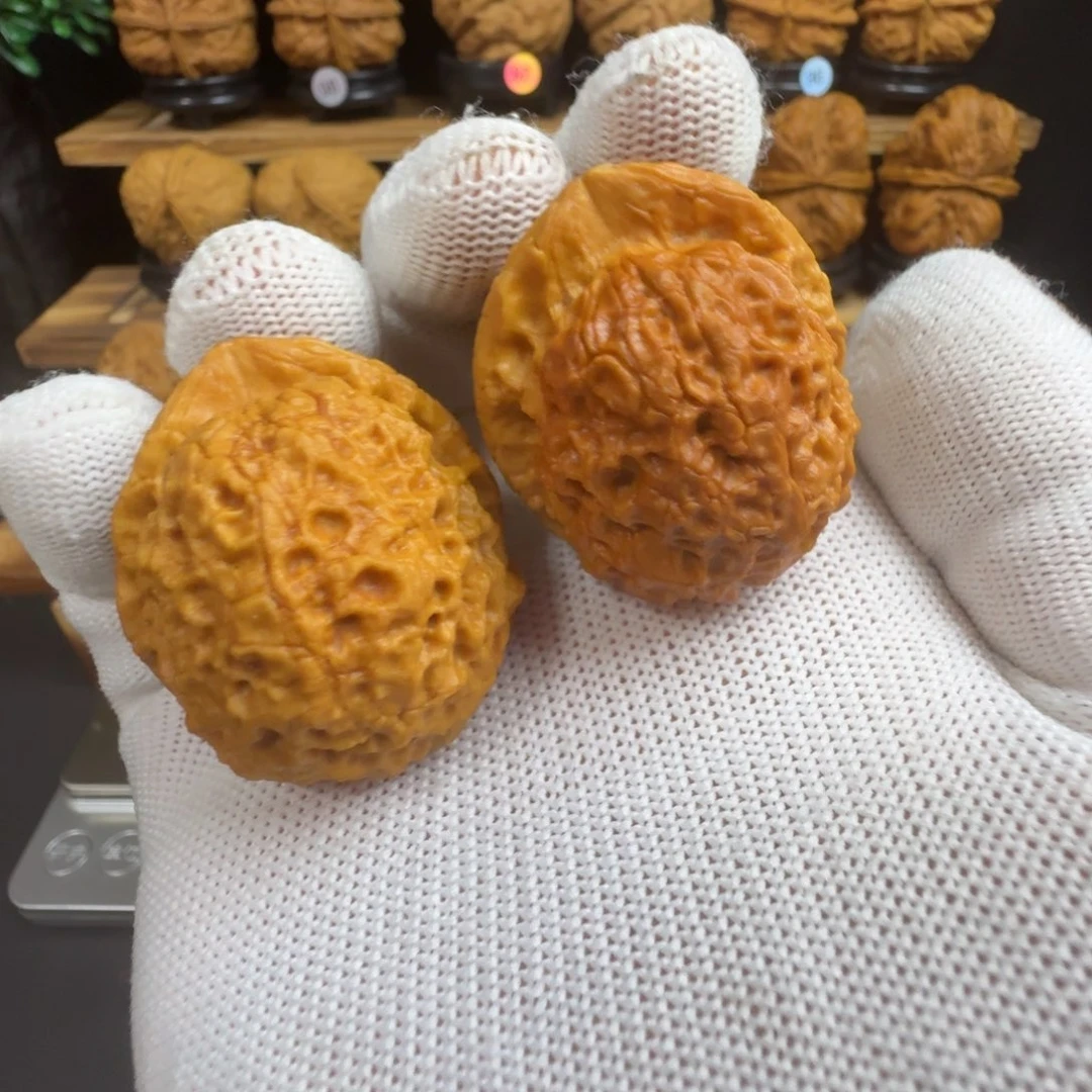 文玩核桃把件10芙蓉绣球40尺