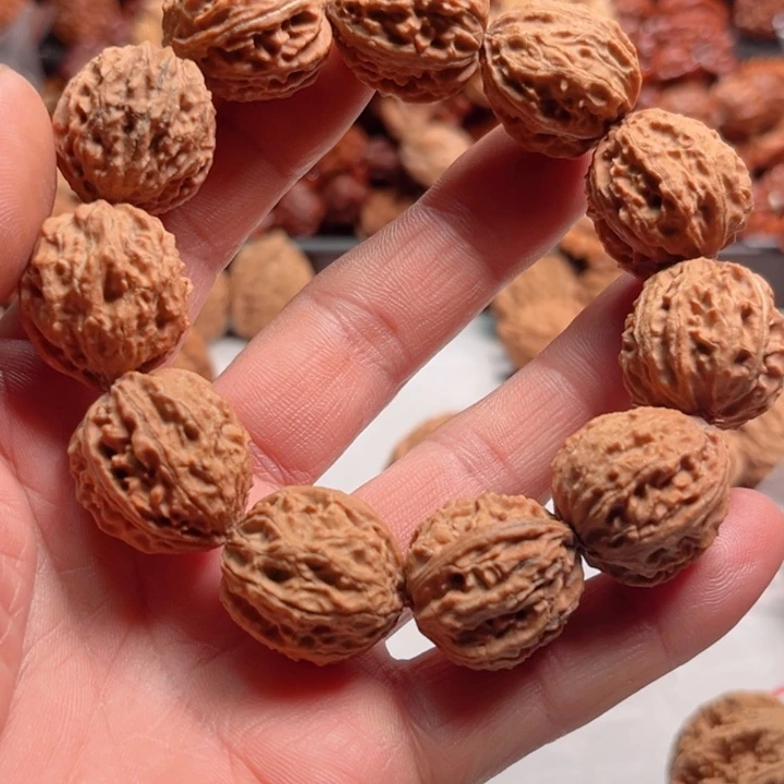 手串文玩核桃野生蚂蚁纹手串