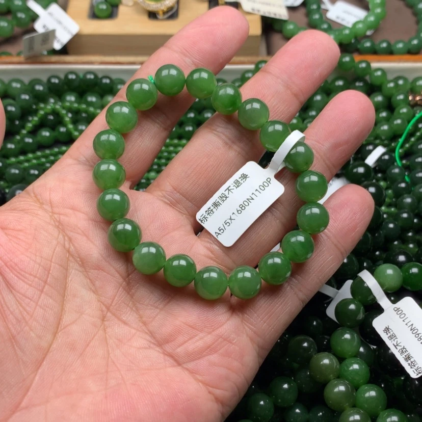 【闪购商品】未镶嵌手链和田玉（碧玉）?****?10