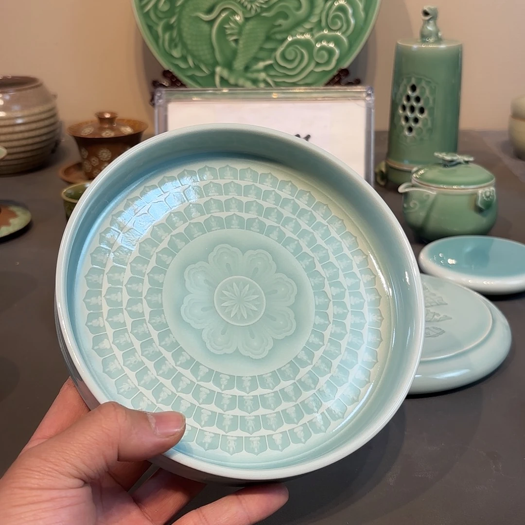 瓷片龙泉青瓷福利青瓷