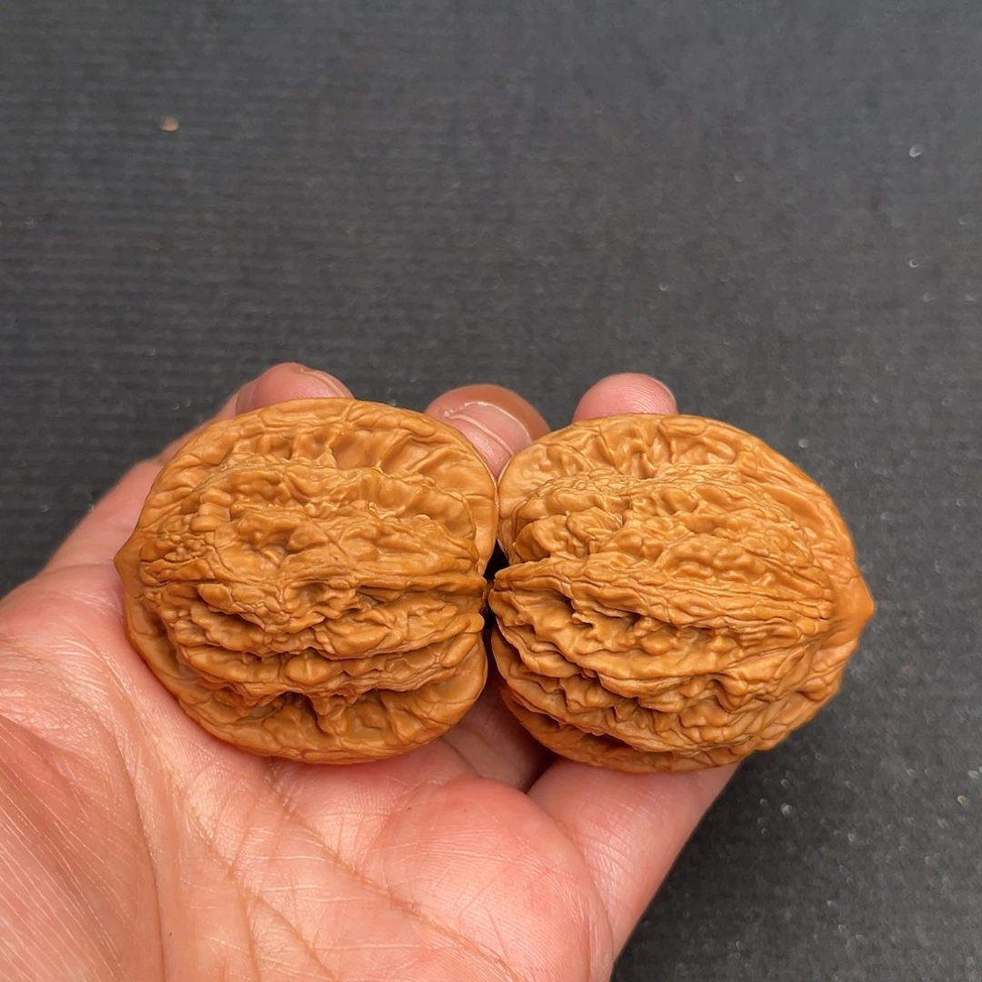 把件桃核40尺全品狼牙麦穗虎头A377
