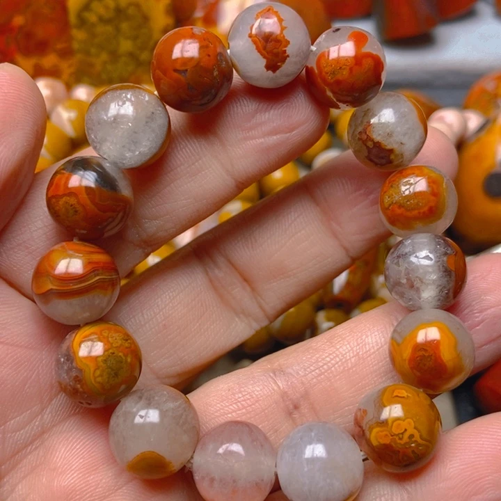 玛瑙/玉髓未镶嵌手串
