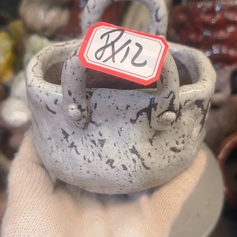 粗陶花盆手工花盆制作