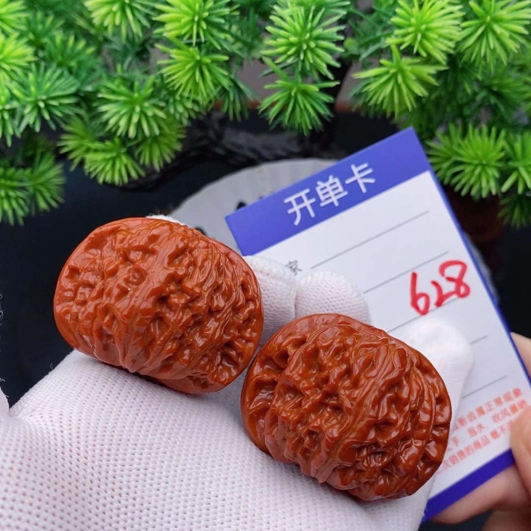 把件文玩核桃42球白628