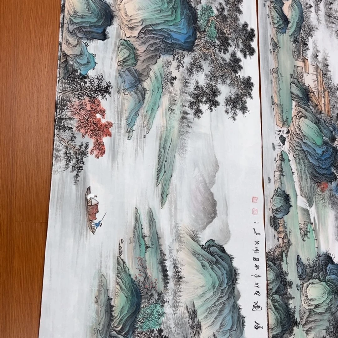 一***人明锐老师精品小六尺画心