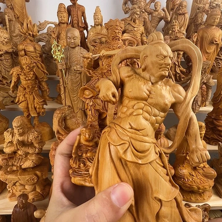 柏木（崖柏）道*四大天王微瑕