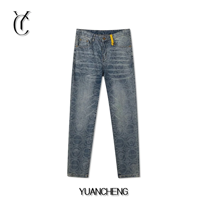 【GBD精品欧货牛仔】广州春夏季高端欧货修身牛仔裤6639