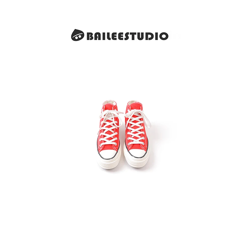 【柏栗良品】经典百搭潮流日常休闲高帮帆布鞋915