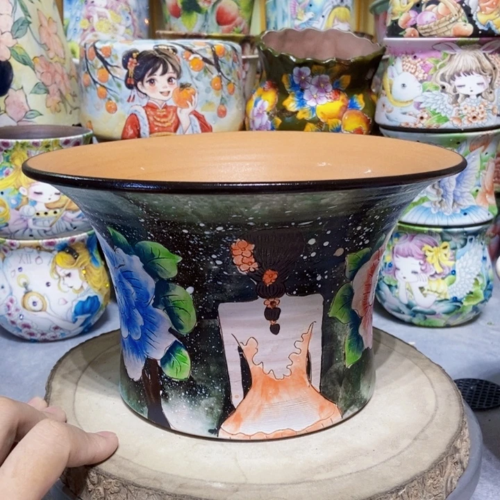 景德镇艺术手绘作品
