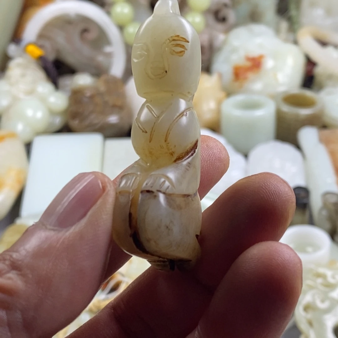 和田玉（糖玉）未镶嵌颈饰