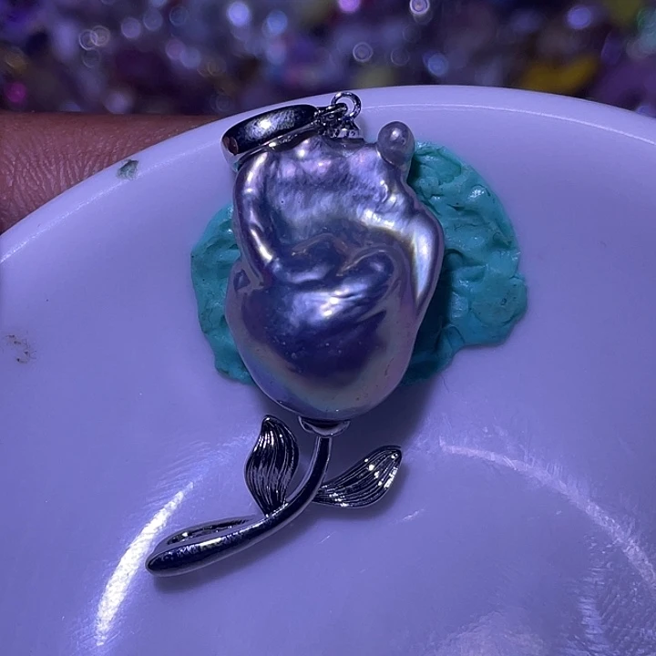 淡水珍珠未镶嵌吊坠(不含链)14