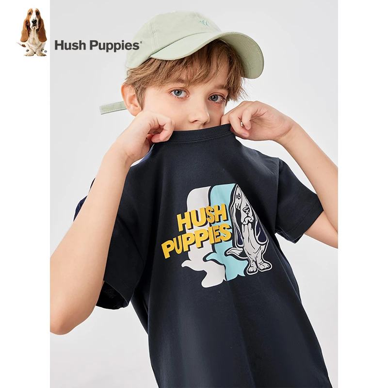 暇步士童装夏季新款柔软抑菌透气丝滑短袖T恤