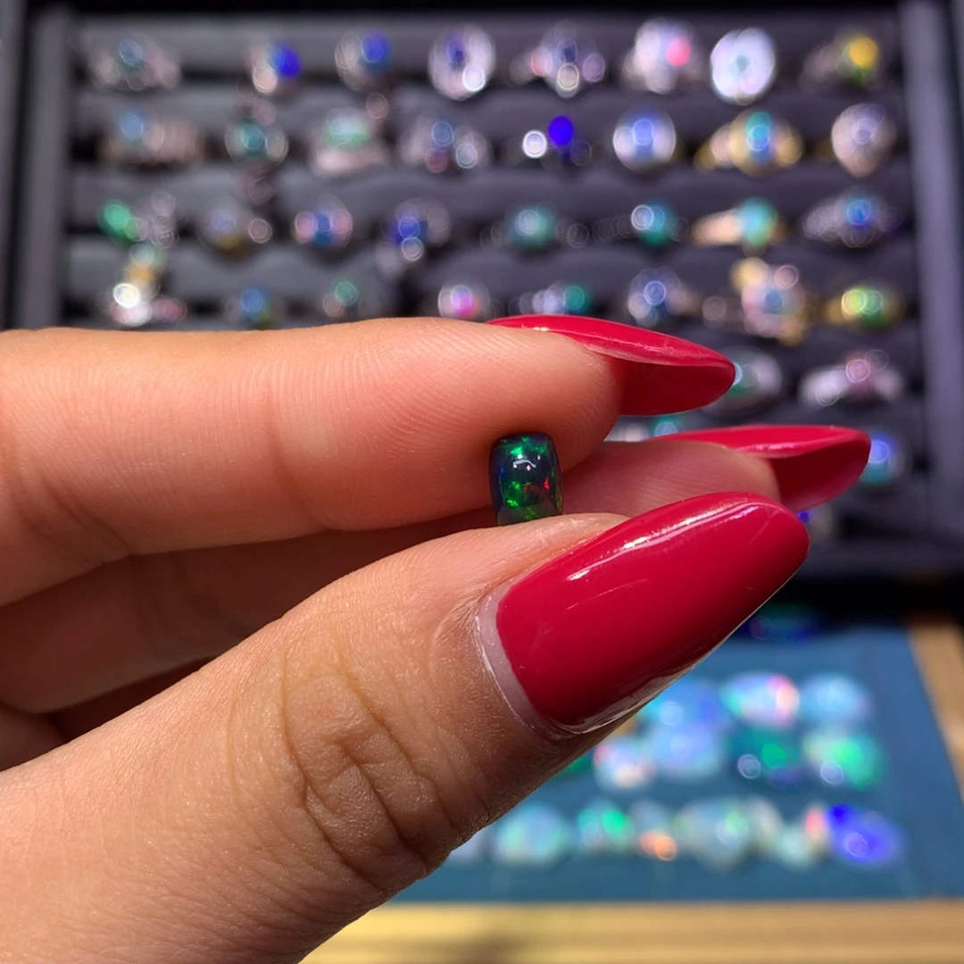 L***n欧泊银S925镶嵌裸石定制