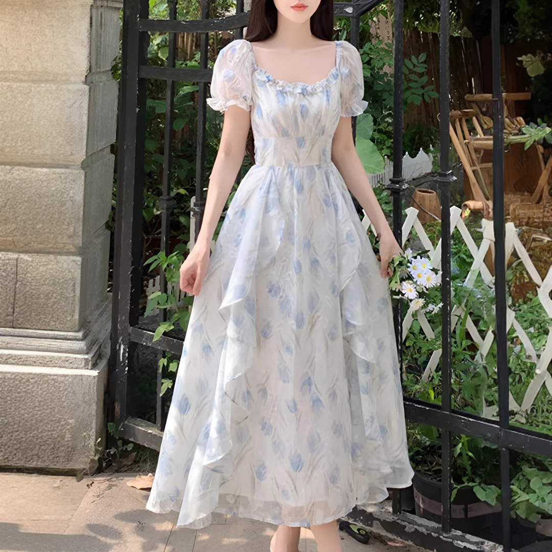 【121-130】轻奢样衣 默认微瑕气质连衣裙