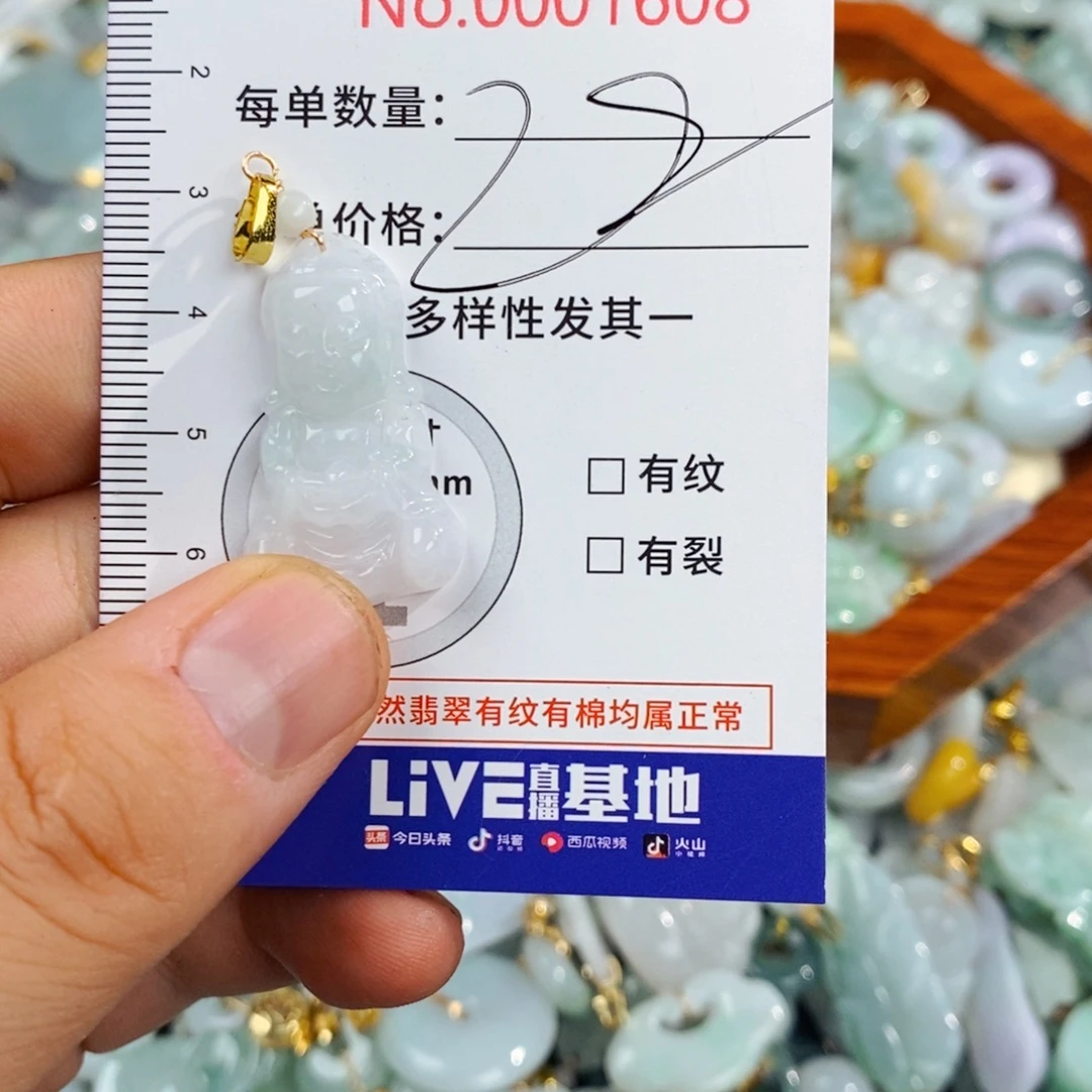 颈饰未镶嵌翡翠1608