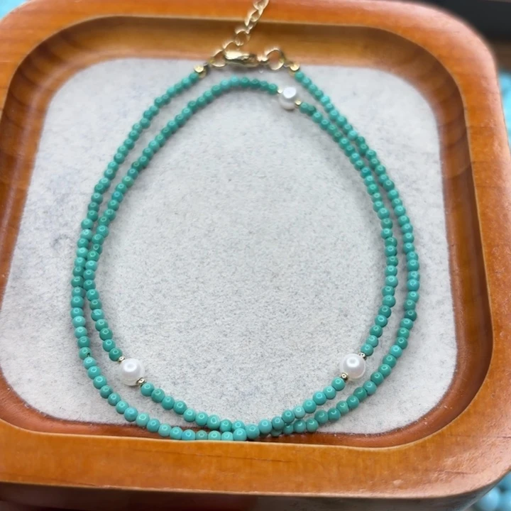 绿松石未镶嵌手链