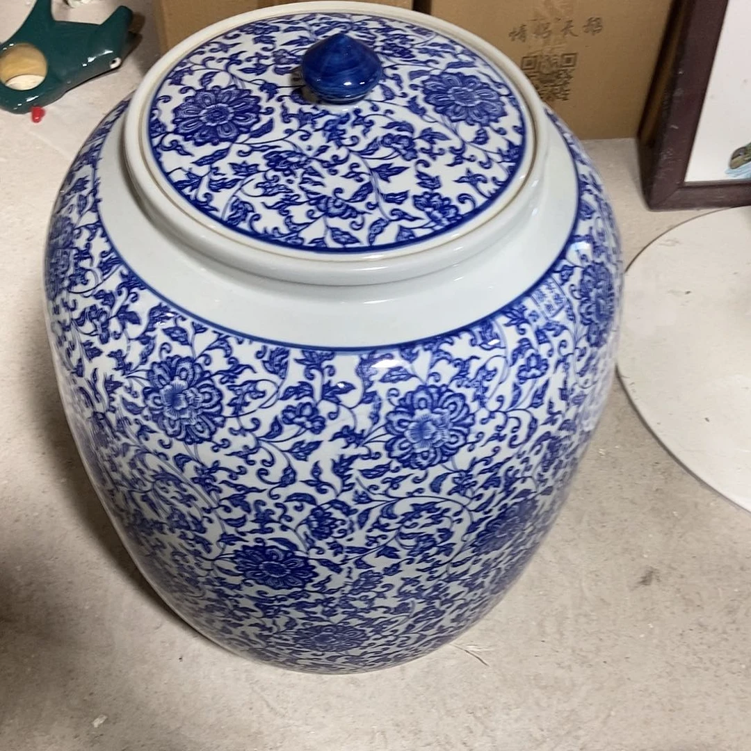 瓷片景德镇陶瓷罐50斤