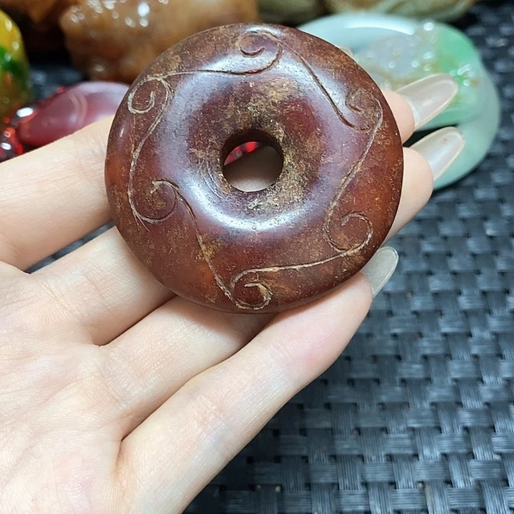 滴血莲花菩提把件