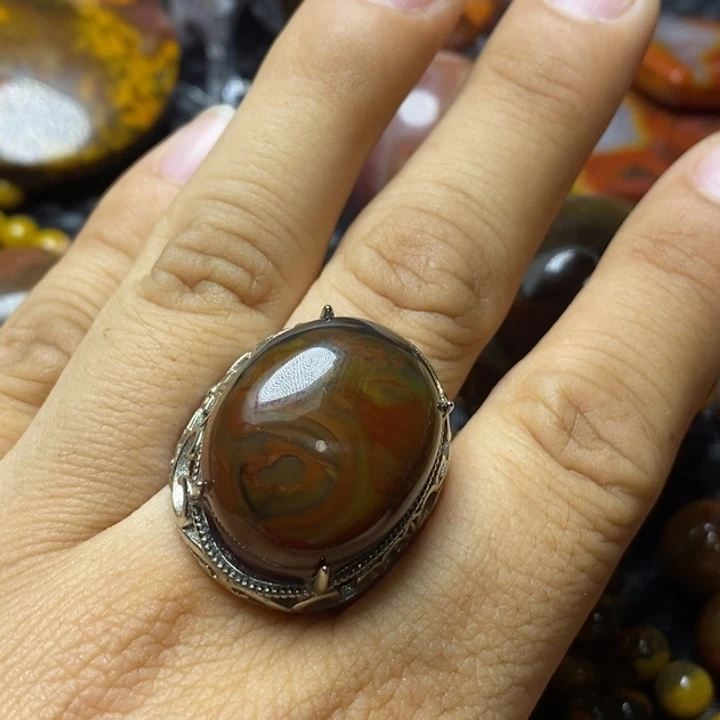 玛瑙/玉髓颈饰未镶嵌两*