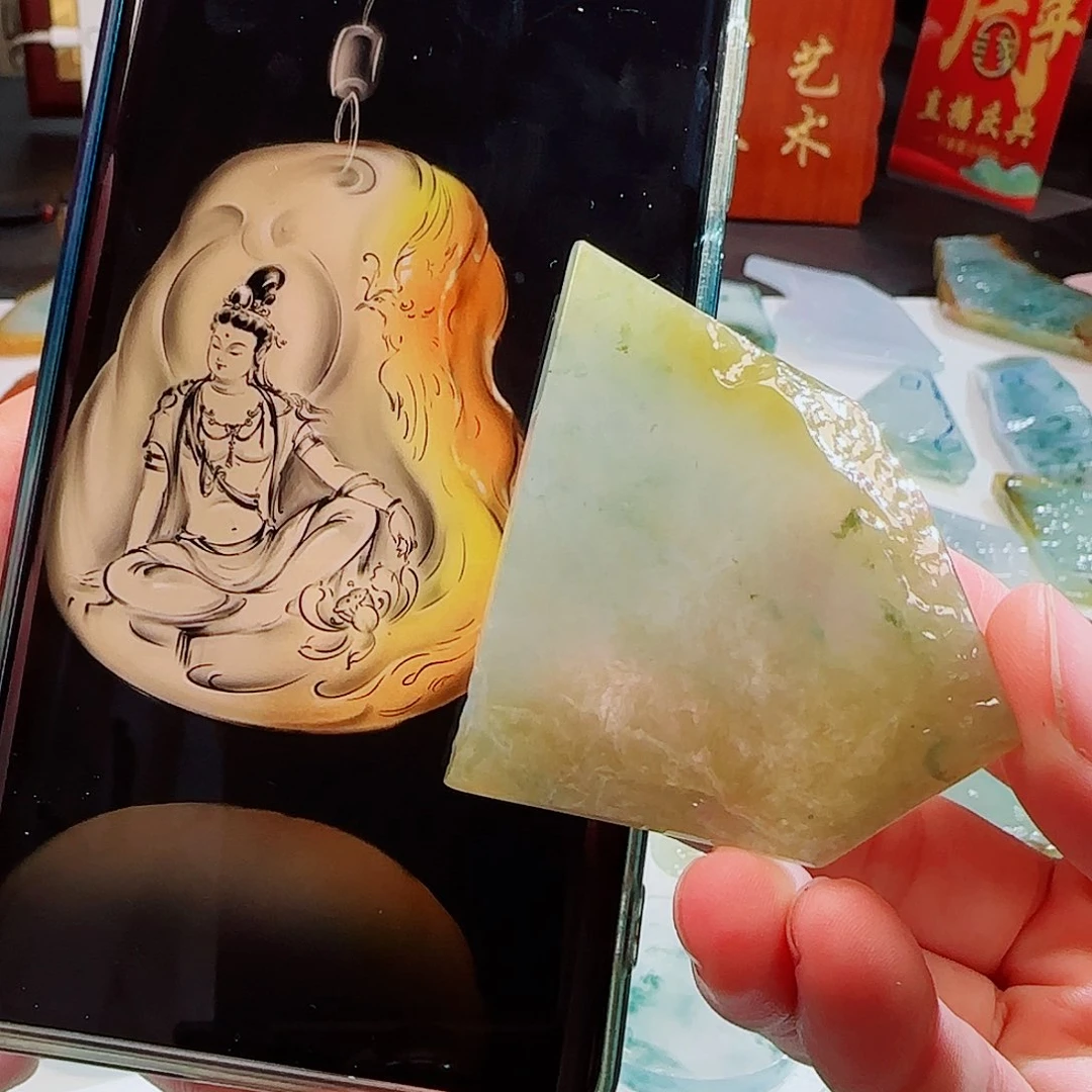 定制翡翠未镶嵌翡翠定制