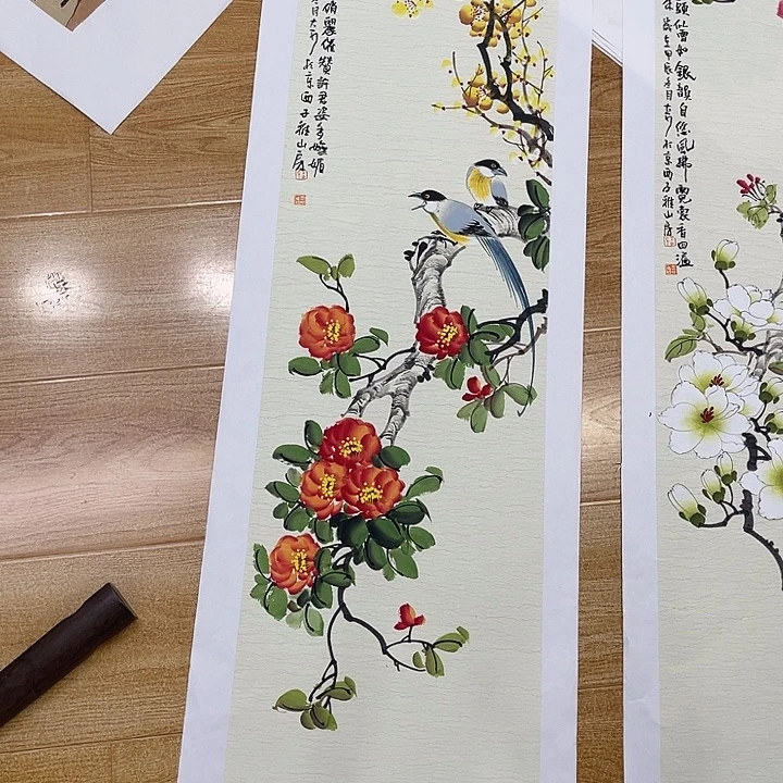 姜奇老师花鸟作品