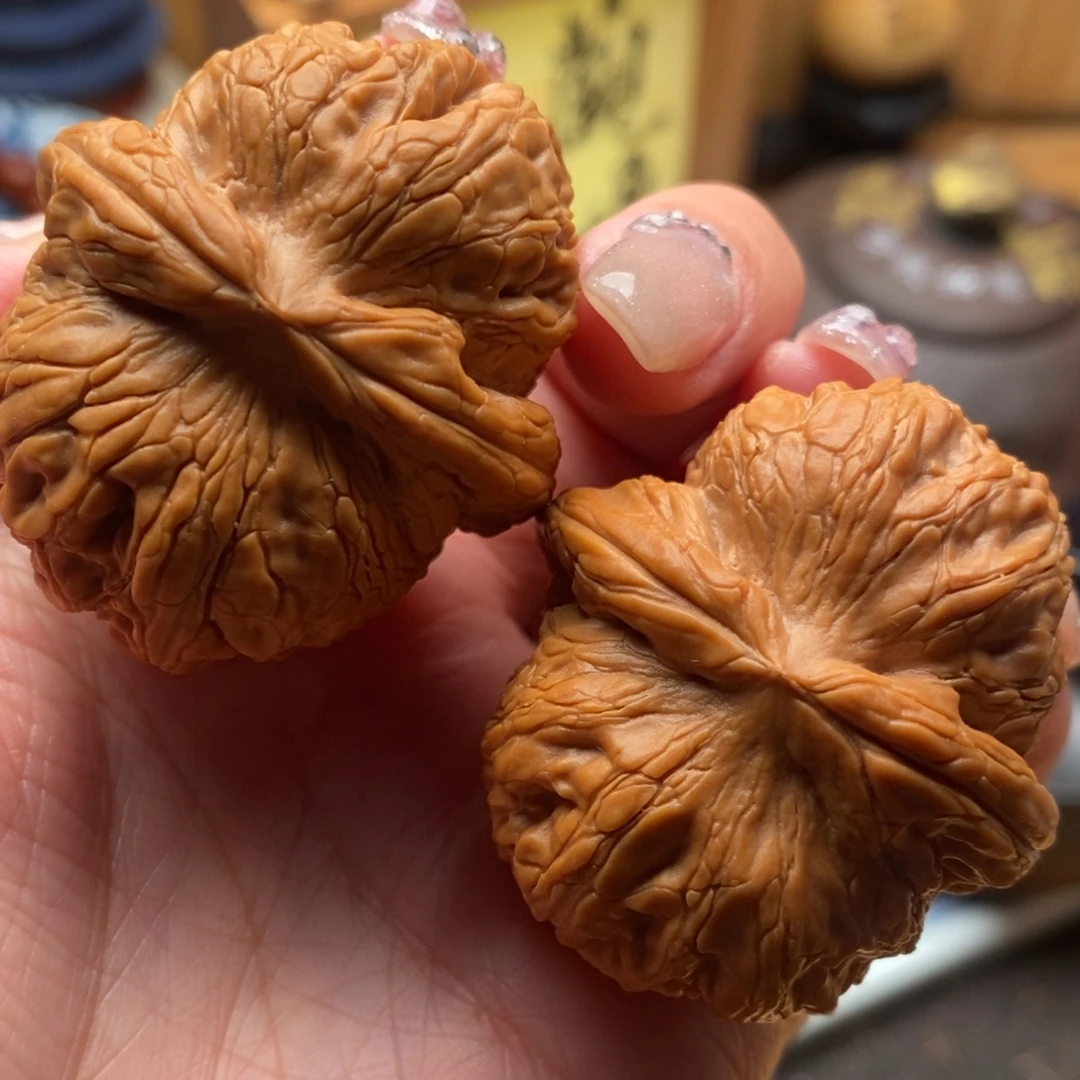 把件文玩核桃43尺寸全品平谷元宝