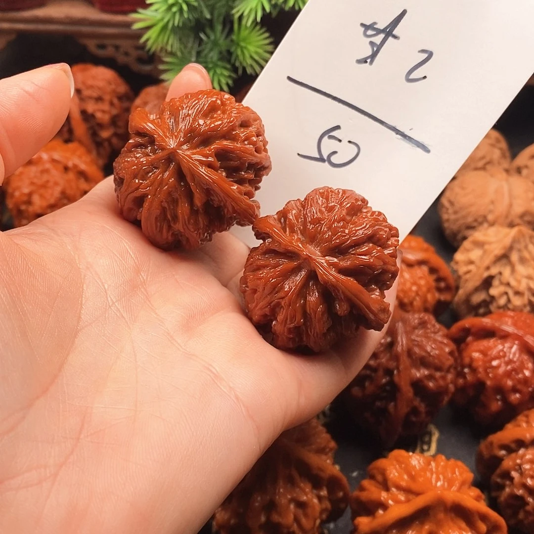****好文玩核桃把件苹果甘